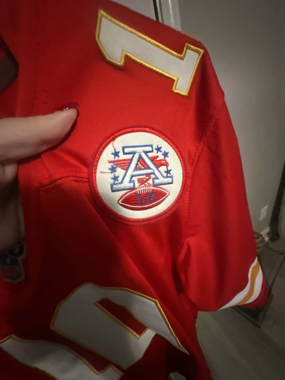 Nike Tyreek Hill #10 Kansas City Chiefs NFL 100th Anniversary Game Jersey #613 - Picture 3 of 7